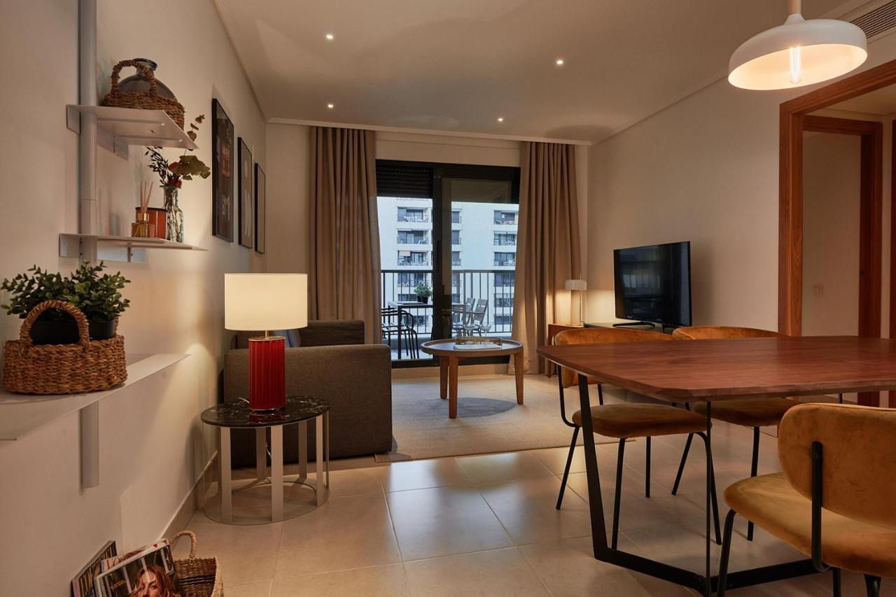 Апартаменты Sea View Modern Flat Альборайя Экстерьер фото