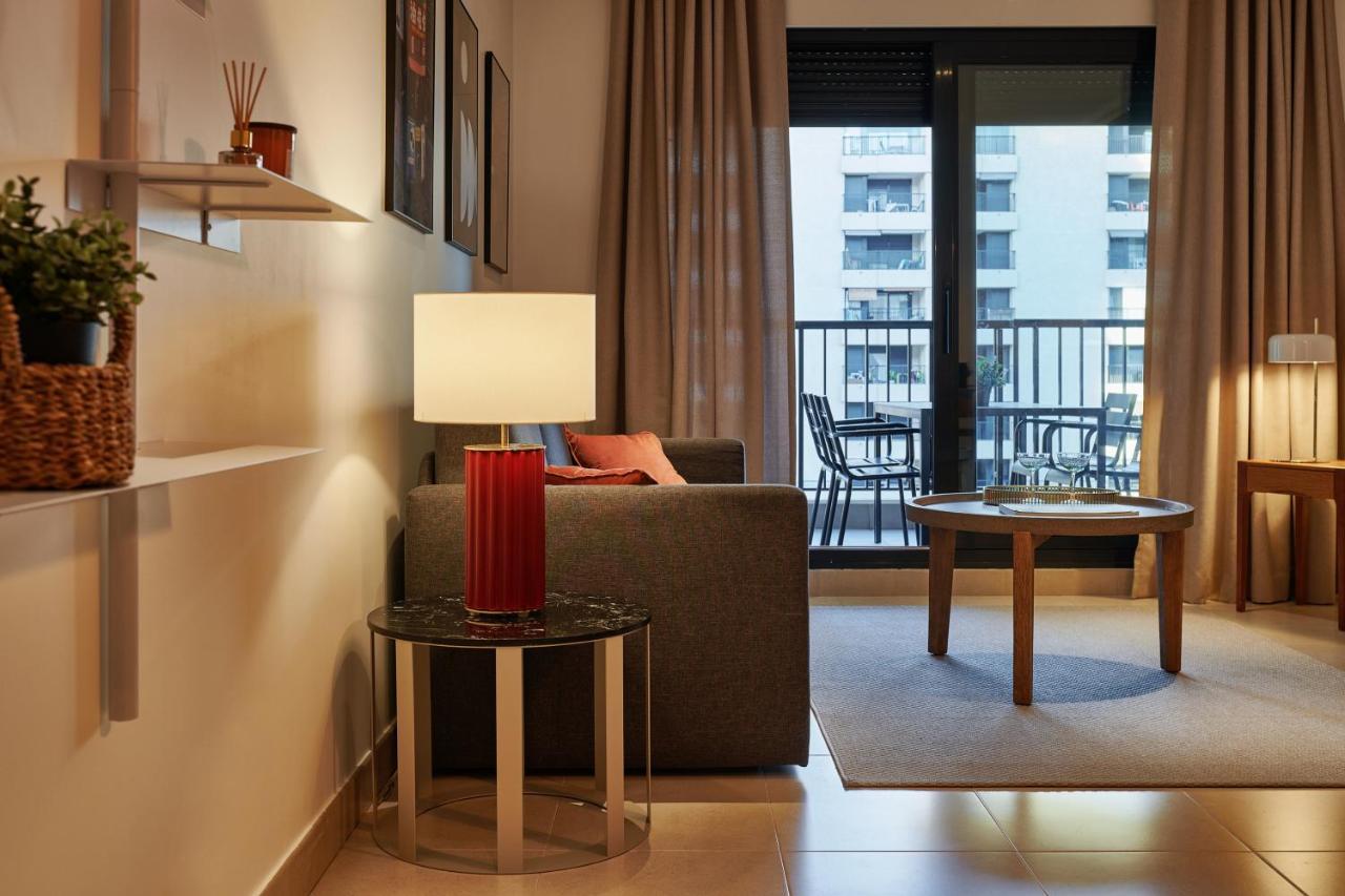 Апартаменты Sea View Modern Flat Альборайя Экстерьер фото